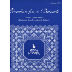 Torchon Fin de Brioude n°17