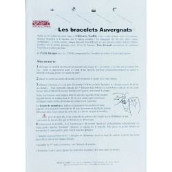 Bracelets "Auvergnats"