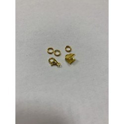 kit bracelet- 6mm doré