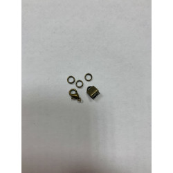 kit bracelet- 6mm bronze